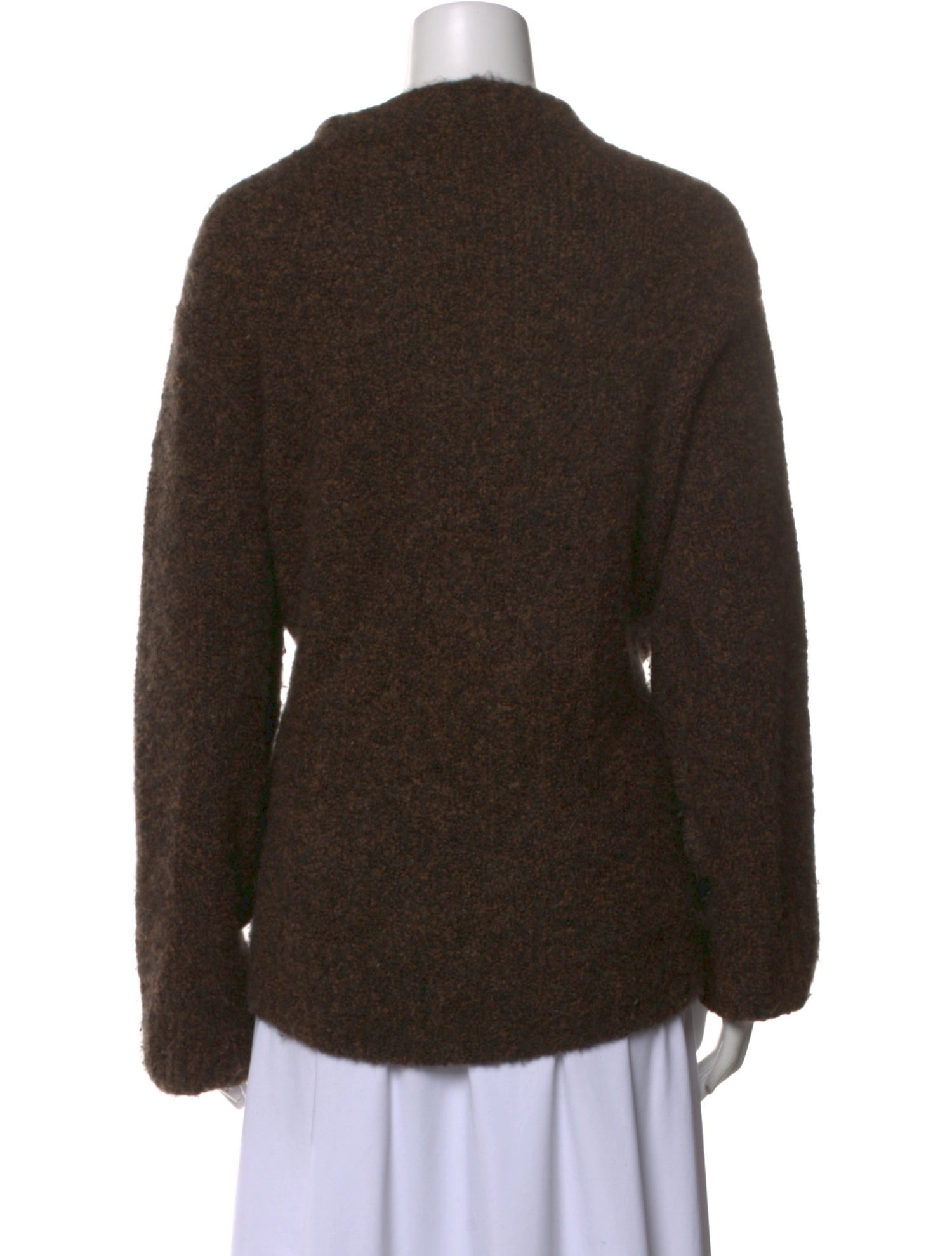 The Row Cashmere Mock Neck Sweater